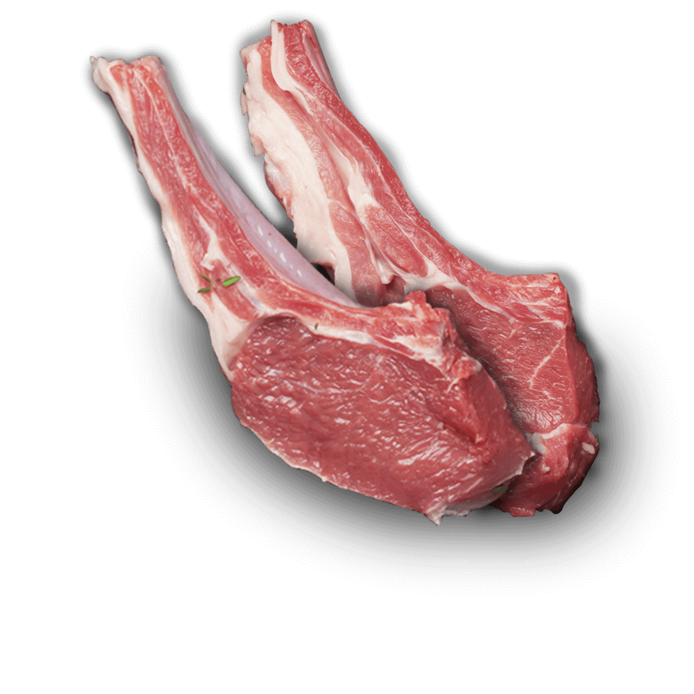 delicious lamb chops at Longhorn Butchery
